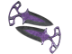 ★ StatTrak™ Shadow Daggers | Ultraviolet (Battle-Scarred)