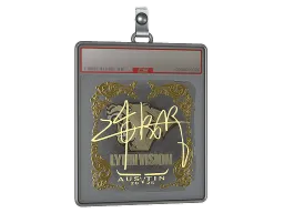 Sticker Slab | z4KR (Gold) | Austin 2025