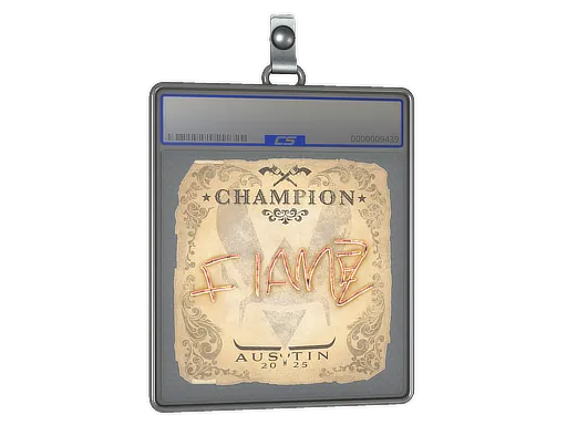 Sticker Slab | FlameZ (Champion) | Austin 2025
