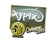 Sticker | Xyp9x (Foil) | Cologne 2015