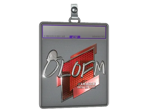 Sticker Slab | olofmeister (Foil) | Boston 2018