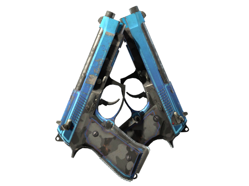 Dual Berettas | Urban Shock (Well-Worn)