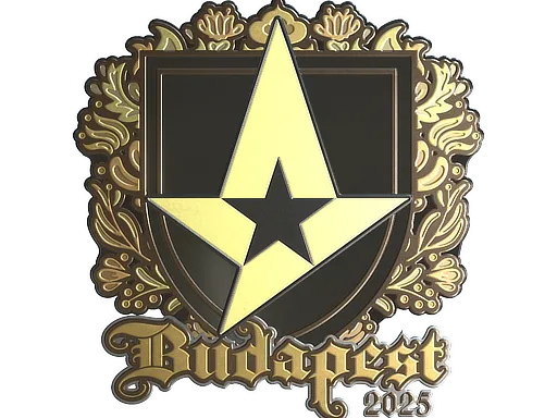 Sticker | Astralis (Gold) | Budapest 2025