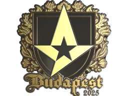 Sticker | Astralis (Gold) | Budapest 2025