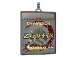 Sticker Slab | zont1x (Gold, Champion) | Shanghai 2024