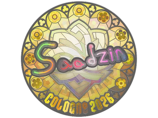 Sticker | saadzin (Holo) | Cologne 2026