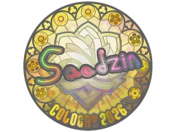 Sticker | saadzin (Holo) | Cologne 2026