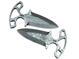 ★ Shadow Daggers | Damascus Steel (Battle-Scarred)