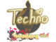 Sticker | Techno4K | Shanghai 2024 skin