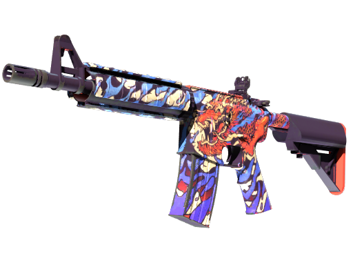 M4A4 | 龍王 (Dragon King) (Minimal Wear)