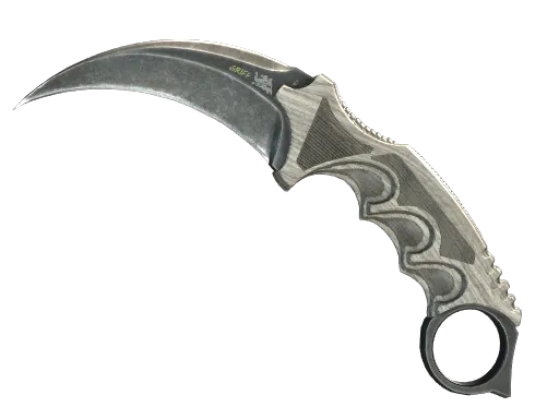 ★ Karambit | Black Laminate (Well-Worn)