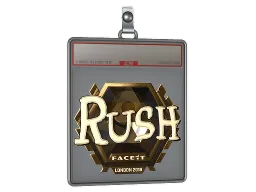 Sticker Slab | RUSH (Gold) | London 2018