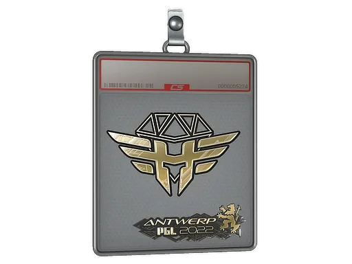 Sticker Slab | Heroic (Gold) | Antwerp 2022