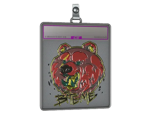 Sticker Slab | Bite Me (Foil)
