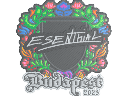 Sticker | esenthial (Embroidered) | Budapest 2025