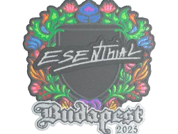 Sticker | esenthial (Embroidered) | Budapest 2025