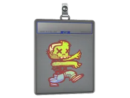 Sticker Slab | The Zombie