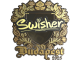Sticker | Swisher (Gold) | Budapest 2025