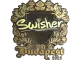 Sticker | Swisher (Gold) | Budapest 2025 CS2 skin