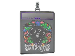 Sticker Slab | zevy (Embroidered) | Budapest 2025