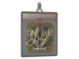 Sticker Slab | TRY (Gold) | Austin 2025
