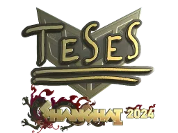 Sticker | TeSeS (Gold) | Shanghai 2024