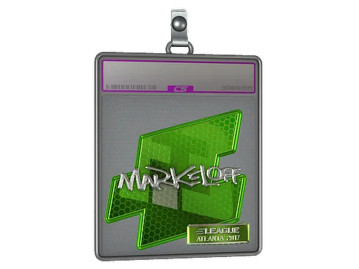 Sticker Slab | markeloff (Foil) | Atlanta 2017