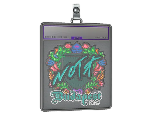 Sticker Slab | nota (Embroidered) | Budapest 2025