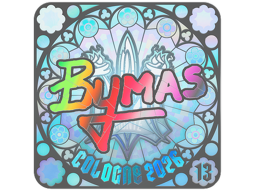 Sticker | Bymas (Holo, Ranked) | Cologne 2026