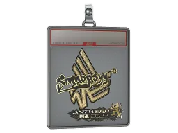 Sticker Slab | sinnopsyy (Gold) | Antwerp 2022