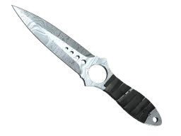 ★ StatTrak™ Skeleton Knife | Damascus Steel (Well-Worn)