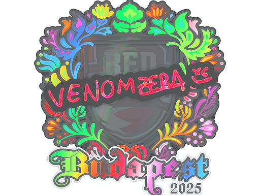 Sticker | venomzera (Holo) | Budapest 2025