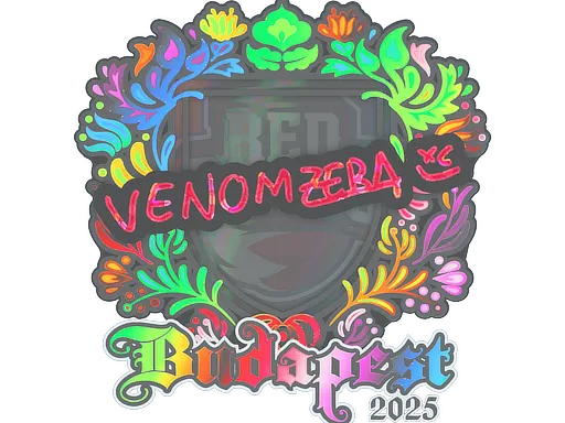 Sticker | venomzera (Holo) | Budapest 2025