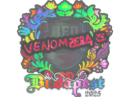 Sticker | venomzera (Holo) | Budapest 2025