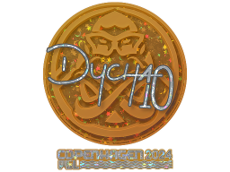 Sticker | Dycha (Glitter) | Copenhagen 2024