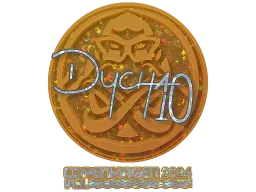 Sticker | Dycha (Glitter) | Copenhagen 2024