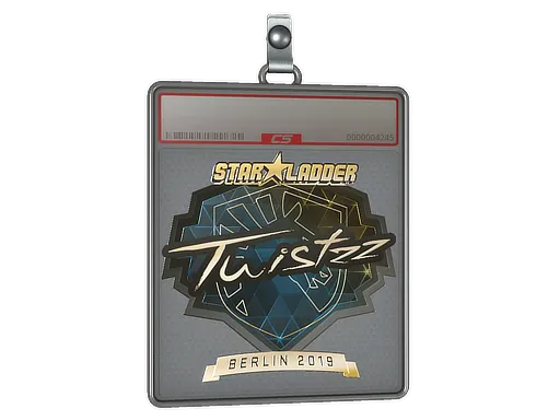 Sticker Slab | Twistzz (Gold) | Berlin 2019