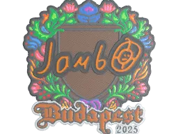 Sticker | jambo (Embroidered) | Budapest 2025