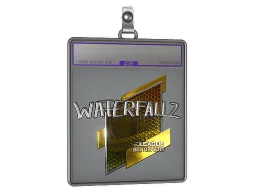 Sticker Slab | waterfaLLZ (Foil) | Boston 2018