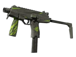 MP9 | Deadly Poison (Battle-Scarred)