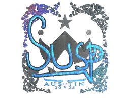 Sticker | susp (Holo) | Austin 2025