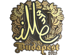 Sticker | iM (Gold) | Budapest 2025
