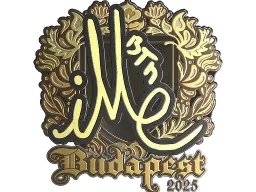 Sticker | iM (Gold) | Budapest 2025