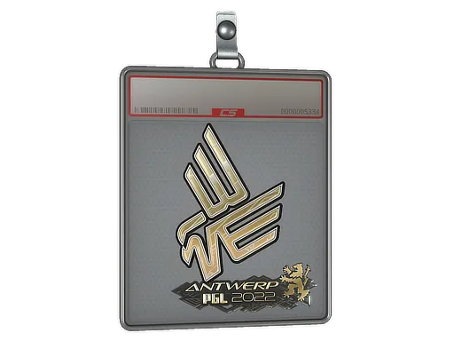 Sticker Slab | Bad News Eagles (Gold) | Antwerp 2022
