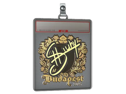 Sticker Slab | siuhy (Gold) | Budapest 2025