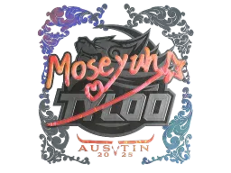 Sticker | Moseyuh (Holo) | Austin 2025