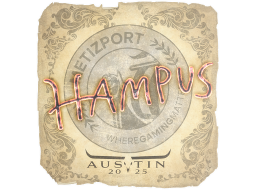 Sticker | hampus | Austin 2025