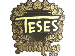 Sticker | TeSeS (Gold) | Budapest 2025