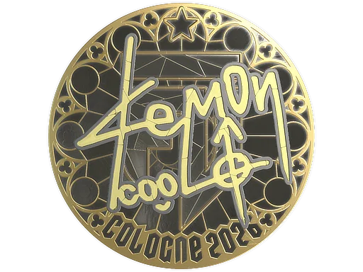Sticker | dem0n (Gold) | Cologne 2026