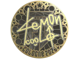 Sticker | dem0n (Gold) | Cologne 2026